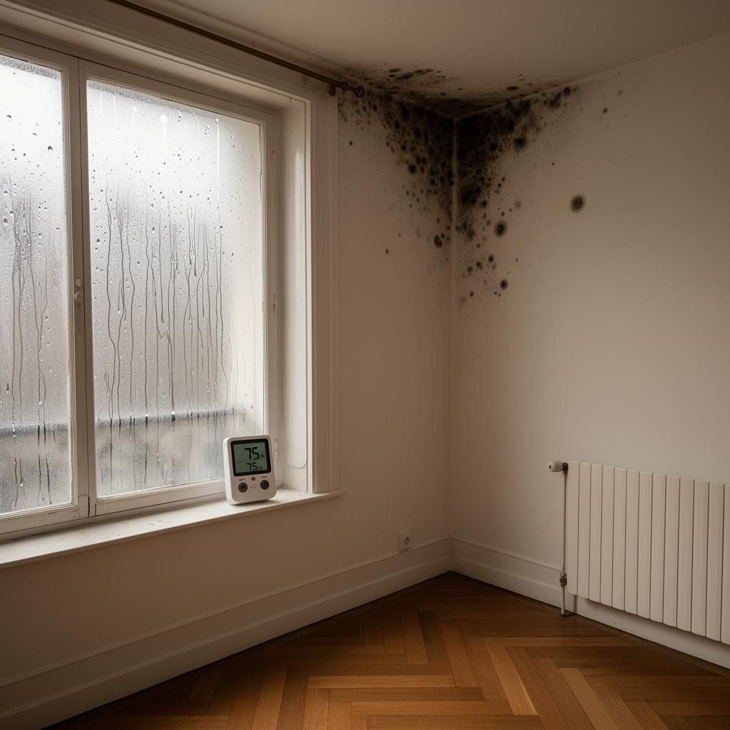 Air intérieur trop humide : symptômes, dangers et solutions