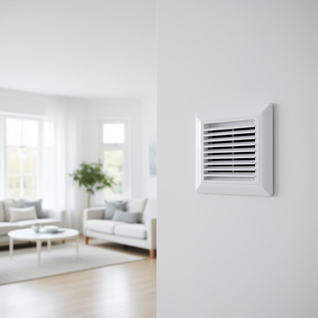 Bouche de ventilation dans un logement