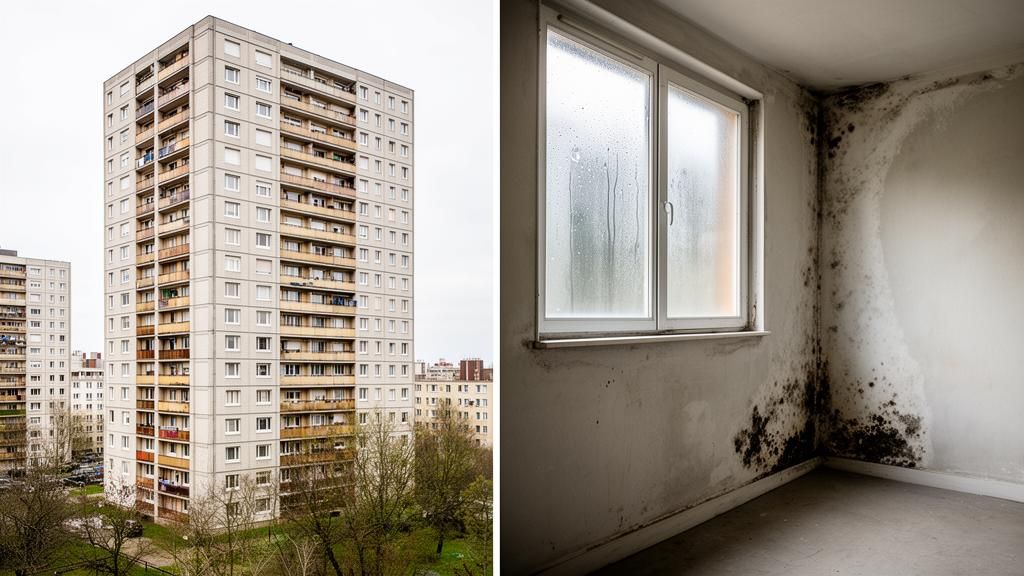 Humidité dans les logements collectifs urbains : causes spécifiques et solutions adaptées