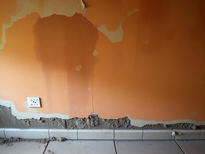 Mur humide en partie basse : remontées capillaires ou autre cause ?