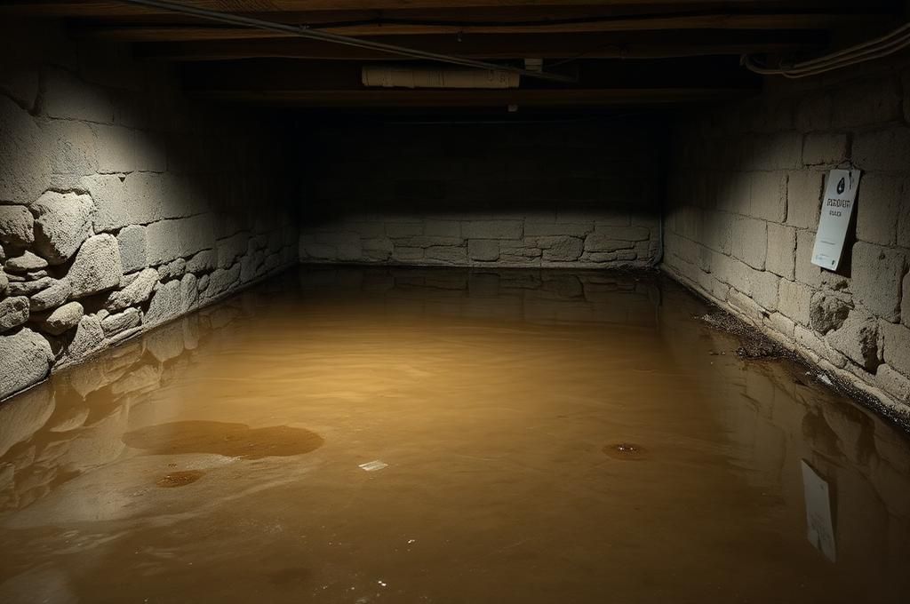 Sous-sol inondé : comment sécher efficacement une cave ou un sous-sol