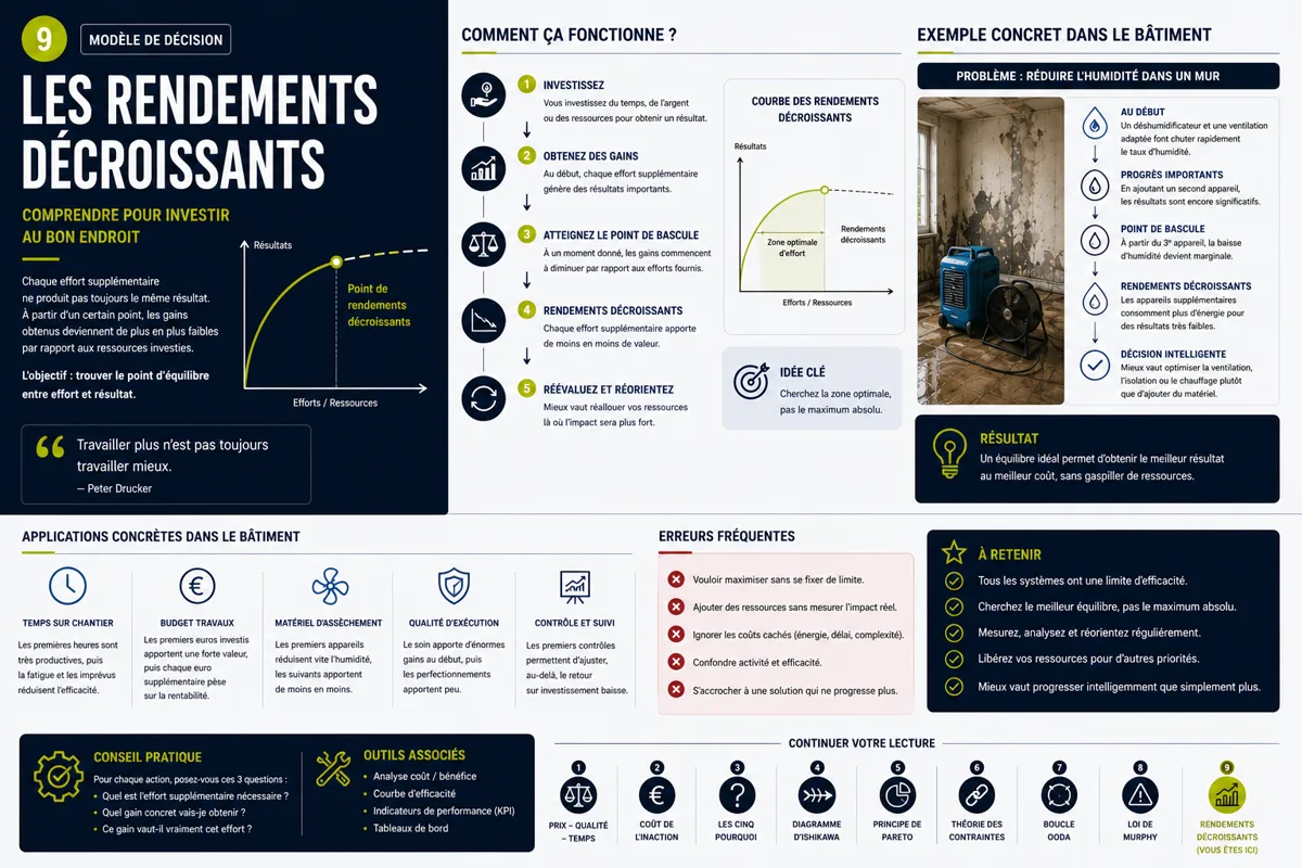 Les rendements décroissants
